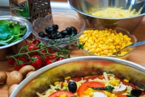 gesunde Pizza 