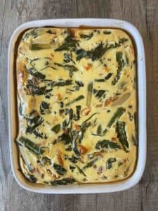 Spargel-Frittata (fertig)