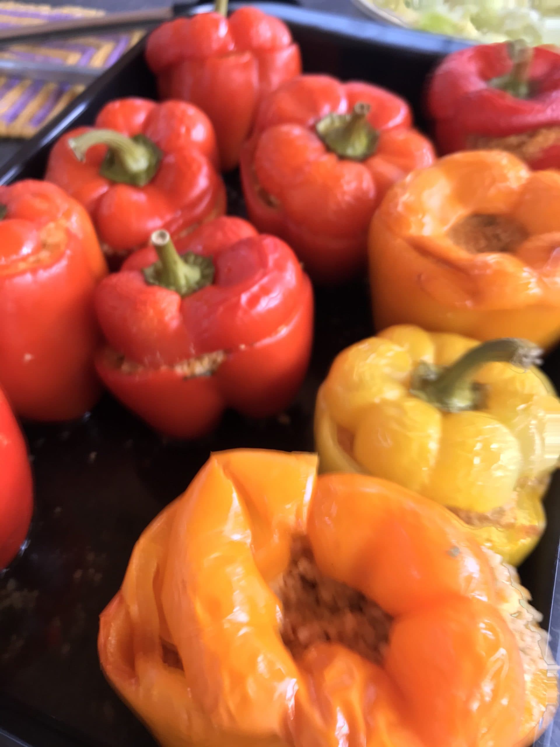 Titelbild für Gefüllte Paprika mit Couscous