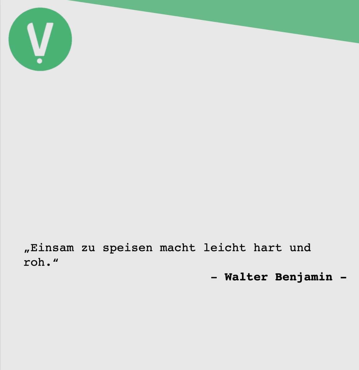 Titelbild für Speisen: Lieber in Gemeinschaft