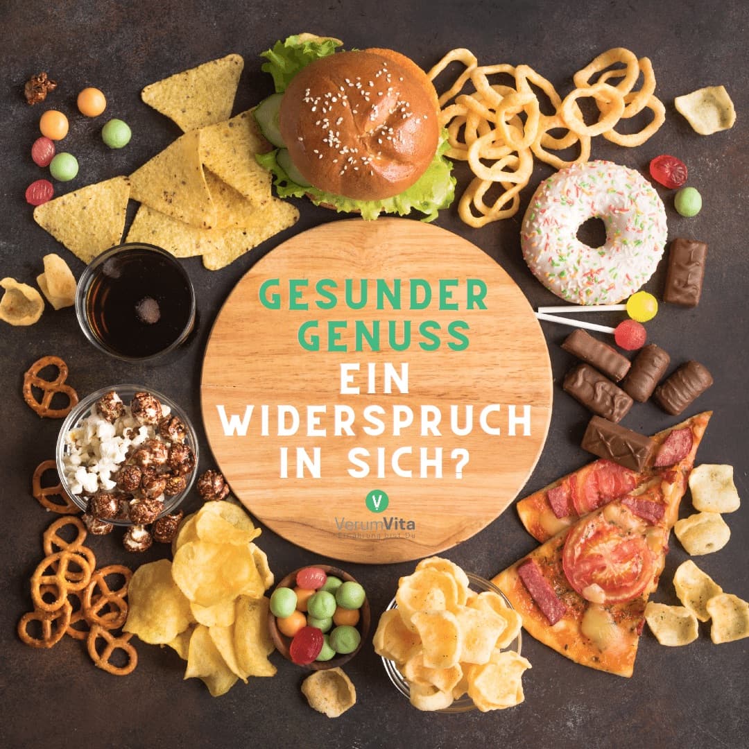 Titelbild für Gesunder Genuss - Ein Oxymoron?