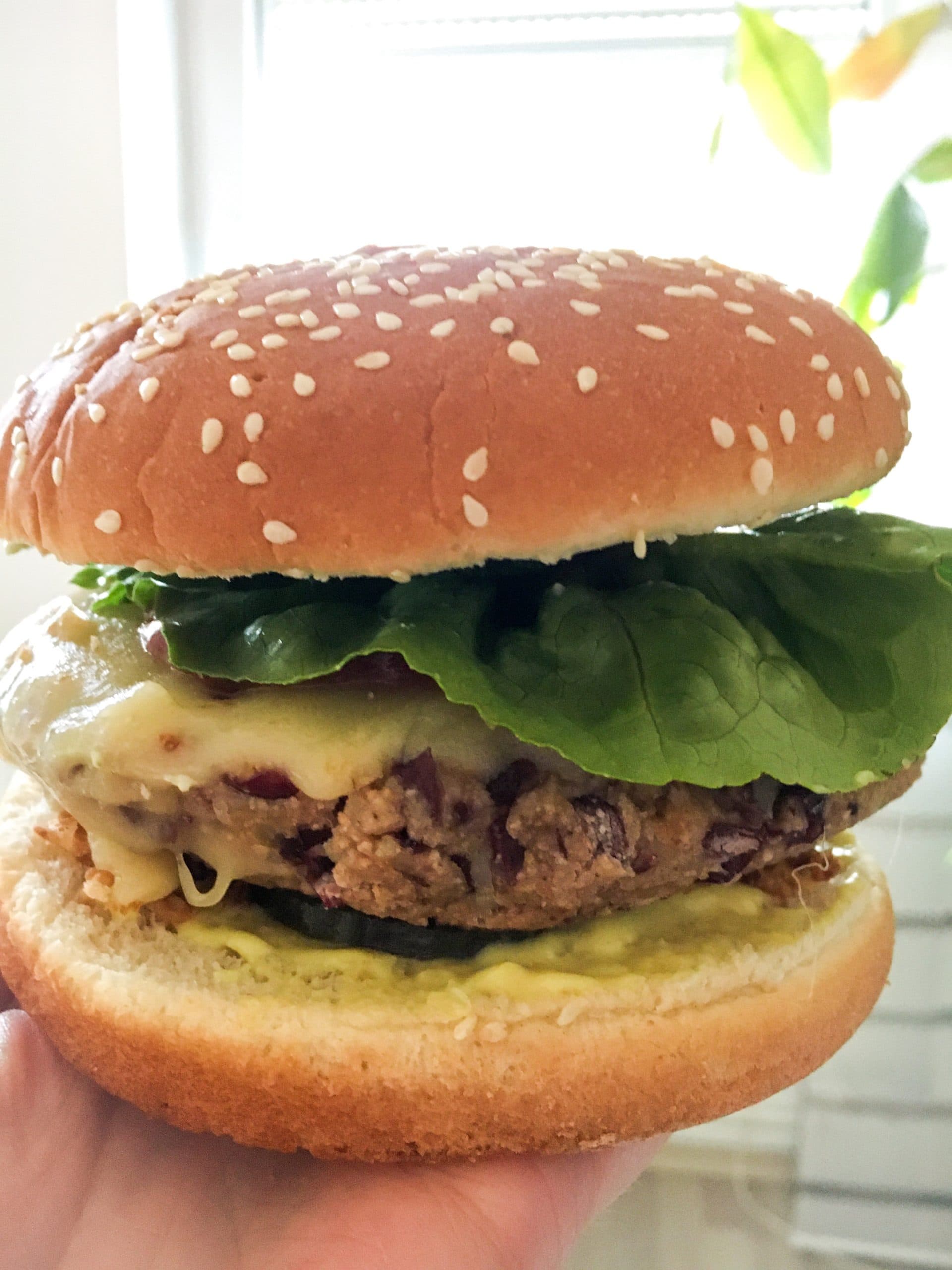 Titelbild für Veggie-Burger Rezept